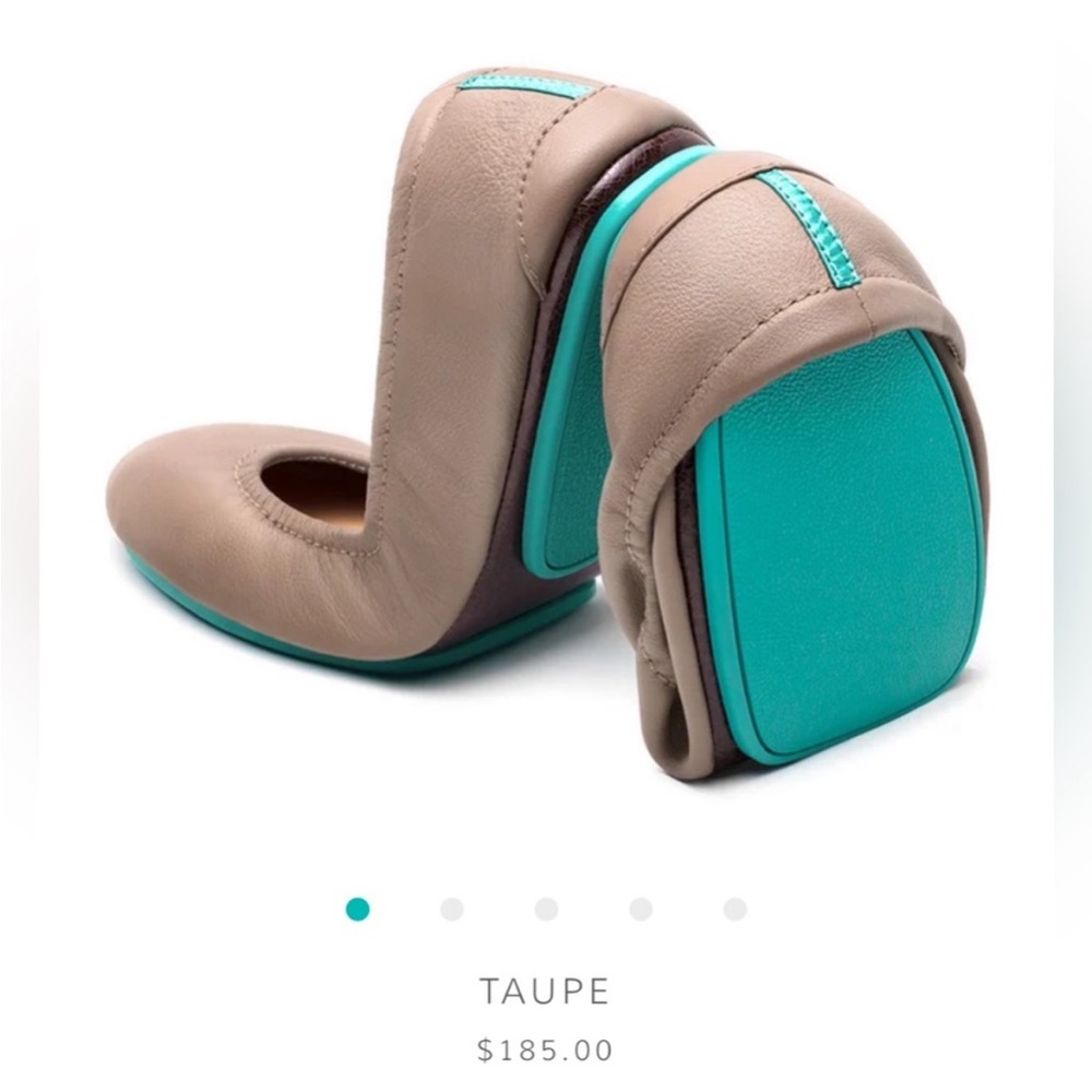 Like New Tieks Taupe Size 10